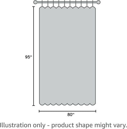 NICETOWN Blackout Curtains and Drapes for Window 95" L - Triple Weave Energy Saving Thermal Insulated Solid Grommet Blackout Panels for Patio (80" Wide per Panel, 2 Panels, Biscotti Beige)