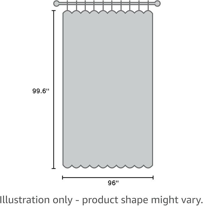 NICETOWN Room Divider Curtain Screen Partition, Vertical Blind for Sling Door, Blackout Window Curtain, Privacy Blind for Patio, Extra Wide Drape (Greyish Green, Single Panel, 8.3ft Wide x 8ft Long)