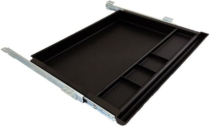 NYCCO Pencil Drawer Underdesk Drawer 23 Inch Wide - Ball-Bearing Slides - Black