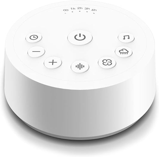 Color Noise Sound Machines Sleep White Noise Machine with 25 Soothing Sounds 32 Volume Levels 5 Timers and 4 Sound Categories and Memory Function for Kids Adults and Home