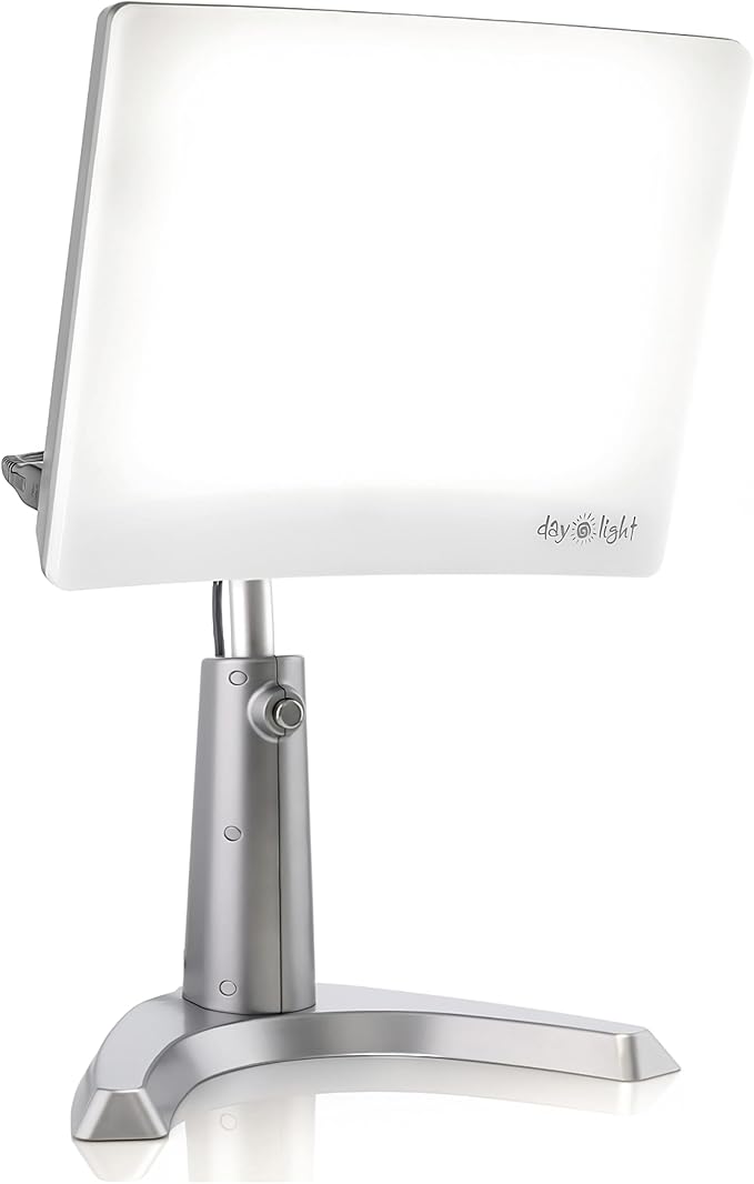 Carex Day-Light Classic Plus Bright Light Therapy Lamp - 10,000 LUX Light Therapy Lamp At 12 Inches, Sunlight Lamp, Daylight Lamp, Therapy Light For Low Energy Levels