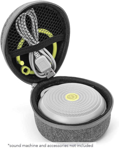 Yogasleep Crush-Resistant Travel Case for Hushh & Rohm White Noise Sound Machines, Provides Protection While Traveling, Double Stitch Zipper, Protection from Scratches & Water Splashes