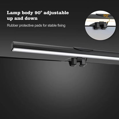 Monitor Light Bar, USB Powered Monitor Lamp for Eye Caring, 25 Lighting Modes, Computer Monitor Desk Lamp, Space Saving LED Screen Light Bar for Desk/Office/Home/Game