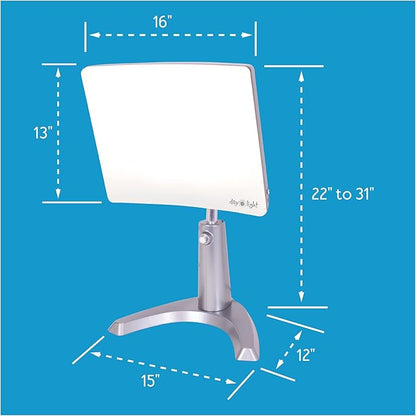 Carex Day-Light Classic Plus Bright Light Therapy Lamp - 10,000 LUX Light Therapy Lamp At 12 Inches, Sunlight Lamp, Daylight Lamp, Therapy Light For Low Energy Levels