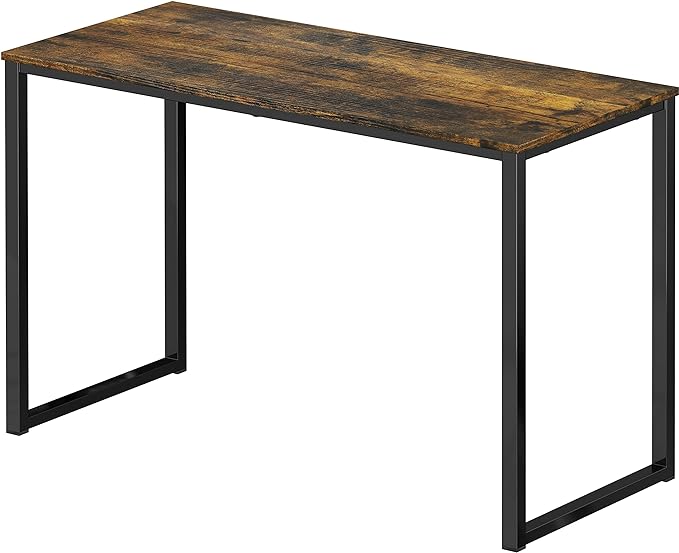 SHW Mission 32 inches Office Desk, Rustic Brown