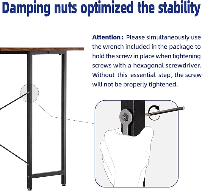 Pamray 32 Inch Computer Desk for Small Spaces with Storage Bag, Home Office Work Desk with Headphone Hook, Small Office Desk Study Writing Table