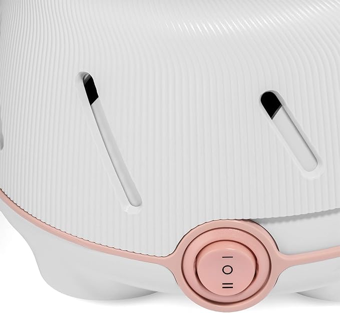 Yogasleep Dohm (White,Pink) The Original White Noise Machine, Relaxing Natural Sound From a Real Fan, Noise Cancelling For Office Privacy, Sleep Aid For Adults & Baby, Travel Size Pink Noise Machine