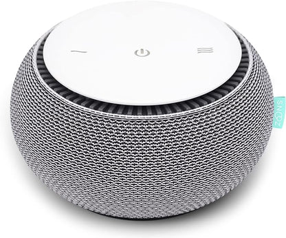 SNOOZ Smart White Noise Sound Machine - Real Fan Inside for Non-Looping White Noise, Sleep Aid for Adults, Travel, Sleeping, Bedroom, Portable, Baby Registry Essential - Cloud