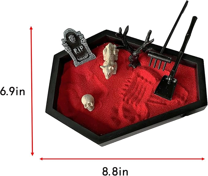 Zen Garden for Desk Mini Zen Garden Kit Gothic Decor Home Office