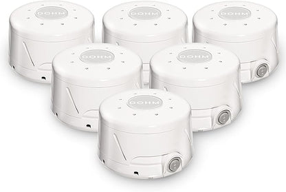 Yogasleep Dohm Classic (6 Pack) The Original White Noise Sound Machine, Soothing Natural Sounds from a Real Fan, Sleep Therapy for Adults & Baby, Noise Cancelling for Office Privacy & Meditation