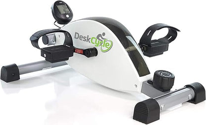 DeskCycle Under Desk Bike Pedal Exerciser - Stationary Bikes for Home & Office - Standard and Adjustable Height Versions