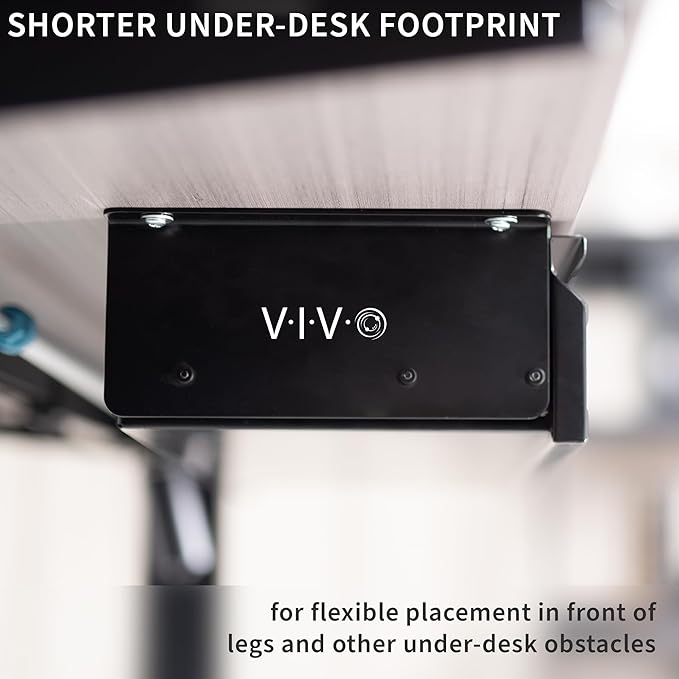 VIVO 33 inch Under Desk Mounted Sliding Pull-out Drawer without Shell for Office Desk, Storage Organizer for Sit Stand Workstation, Black, DESK-AC03A-33B