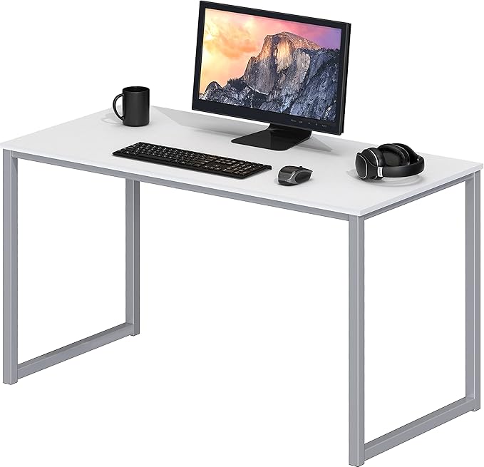 SHW Home Office 40-Inch Computer Desk, White