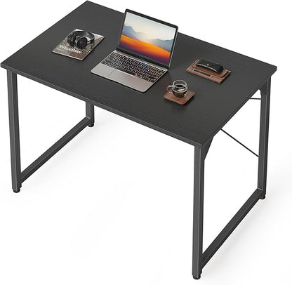 CubiCubi Computer Desk, 32 inch Small Home Office Desk for Small Spaces, Modern Simple Style for Home, Office, Study, Writing,Black