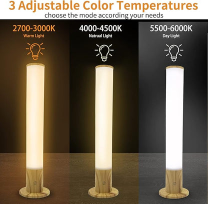 Light Therapy Lamp 10000 Lux, Happy Sun Lamp UV-Free with 3 Color Temperatures, Adjustable Brightness,Timer & Memory Function, Bright Sunlight Lamps, Full Spectrum Light Perfect for Home, Office