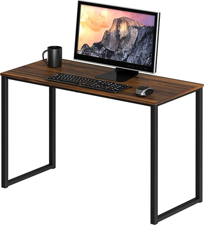 SHW Home Office 32-Inch Computer Desk, Walnut