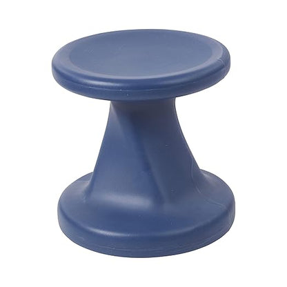 ECR4Kids Twist Wobble Stool, 14in Seat Height, Active Seating, Navy