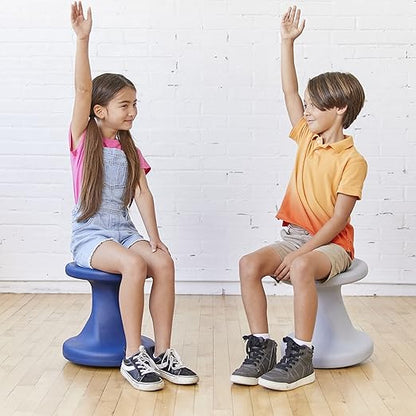 ECR4Kids Twist Wobble Stool, 14in Seat Height, Active Seating, Navy