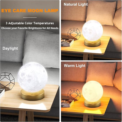 Light Therapy Lamp,10000 Lux Sun Lamp with 3 Color Temperatures,Adjustable Brightness,Timer & Memory Function, Happy Daylight Lamp，Full Spectrum Light with Remote Control for Home, Office