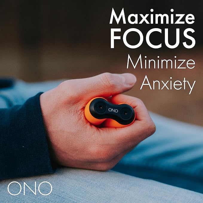 ONO Roller - Handheld Fidget Toy for Adults | Help Relieve Stress, Anxiety, Tension | Promotes Focus, Clarity | Compact, Portable Design