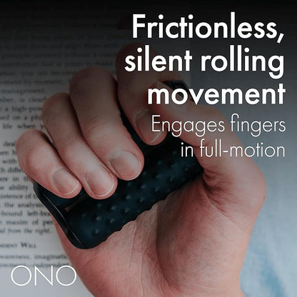 ONO Roller - Handheld Fidget Toy for Adults | Help Relieve Stress, Anxiety, Tension | Promotes Focus, Clarity | Compact, Portable Design | Full Size Silicone