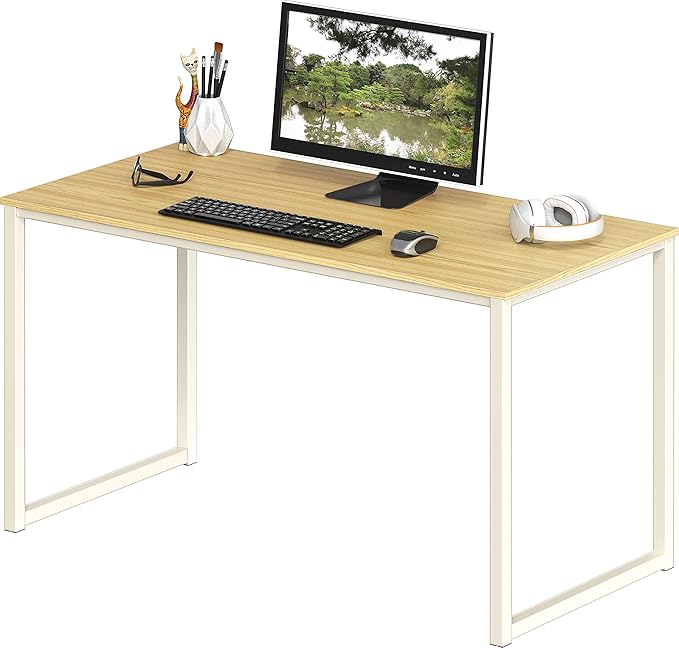 SHW Home Office 40-Inch Computer Desk, Oak